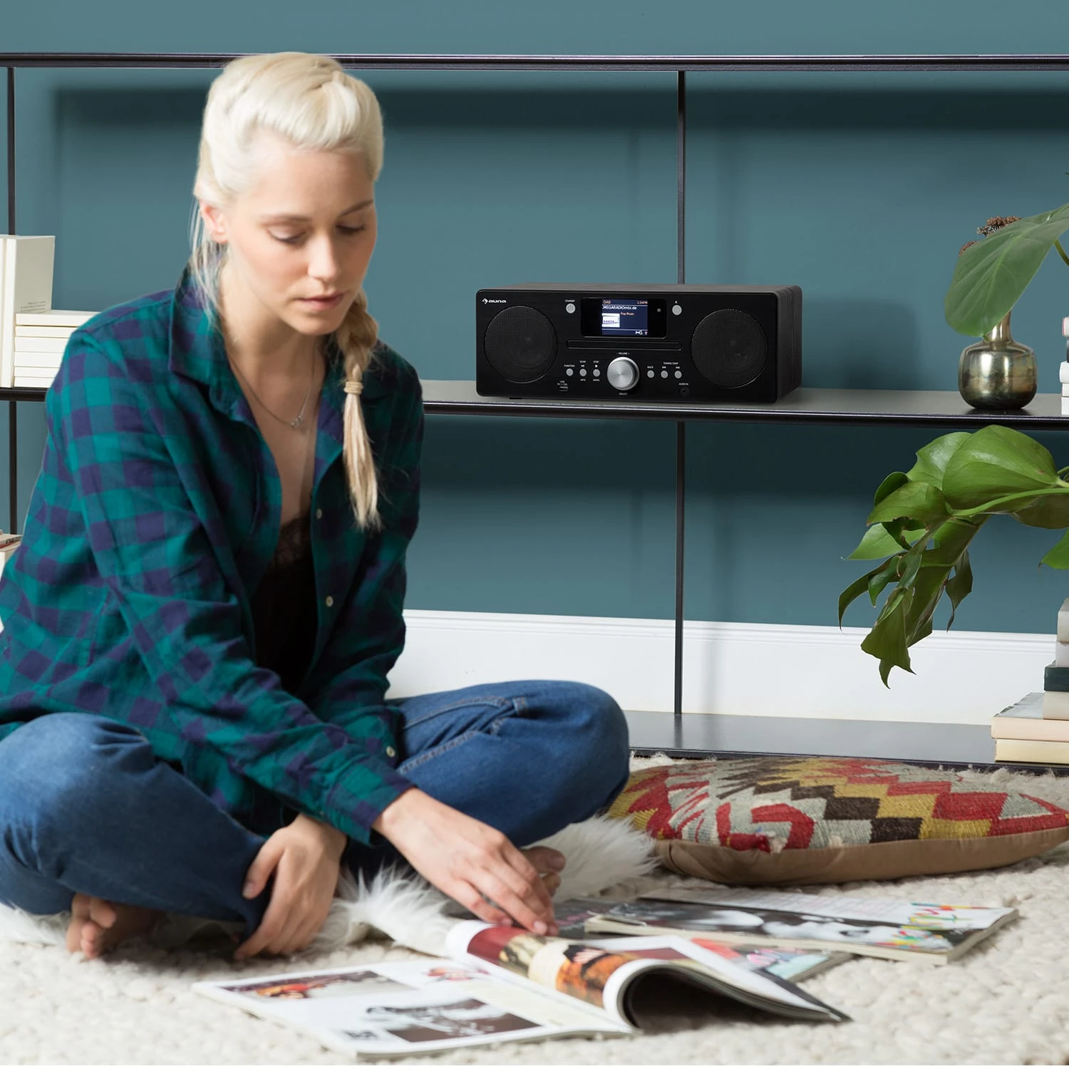 Harvard Kompaktanlage Internet-/DAB+/UKW-Radio CD-Player Bluetooth 2 Harvard Kompaktanlage Internet-/DAB+/UKW-Radio CD-Player Bluetooth – Bild 2