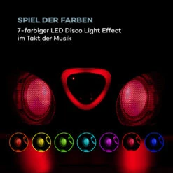 Roadie CD Boombox UKW-Radio Lichtshow CD-Player Bluetooth 5.0 11 Roadie CD Boombox UKW-Radio Lichtshow CD-Player Bluetooth 5.0 -Einrichtungsgeschäft 10038356 de 0004 logo