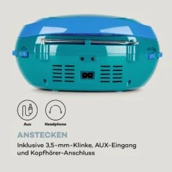 Roadie CD Boombox UKW-Radio Lichtshow CD-Player Bluetooth 5.0 14 Roadie CD Boombox UKW-Radio Lichtshow CD-Player Bluetooth 5.0 -Einrichtungsgeschäft 10038356 de 0007 logo