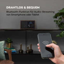 Ambient DAB+/FM Radio BT 5.0 AUX-In LC-Display Wecker Eieruhr -Einrichtungsgeschäft 10038361 de 0003 logo