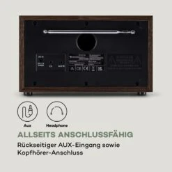 Ambient DAB+/FM Radio BT 5.0 AUX-In LC-Display Wecker Eieruhr -Einrichtungsgeschäft 10038361 de 0006 logo