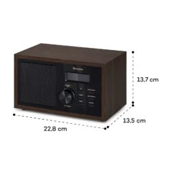 Ambient DAB+/FM Radio BT 5.0 AUX-In LC-Display Wecker Eieruhr -Einrichtungsgeschäft 10038361 yy 0007 logo