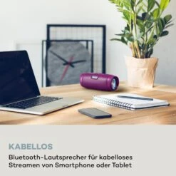 Blaster DAB Radio Tragbarer Bluetooth-Lautsprecher DAB/DAB+/FM Akku LCD -Einrichtungsgeschäft 10038364 de 0003 logo
