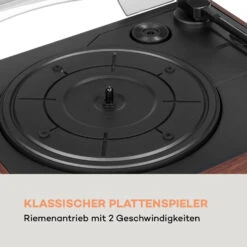 388-BT Wood Stereoanlage Hifi-System Plattenspieler -Einrichtungsgeschäft 10038372 de 0003 logo