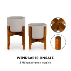 Thorn Blumentopf Mit Ständer 50er Jahre Stil 2 Größen -Einrichtungsgeschäft 10038442 de 0004 logo