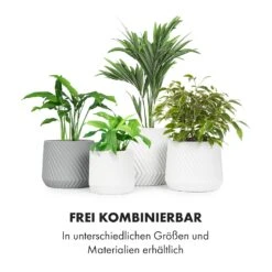 Heusden Blumentopf 2er-Set Polystone Pflanzenfreundlich Handgemacht 3D-Optik -Einrichtungsgeschäft 10038484 de 0006 logo