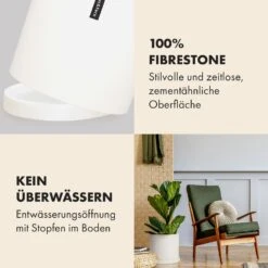 Pflanztopf Übertopf Faserstein In/Outdoor -Einrichtungsgeschäft 10038509 de 0003 usp