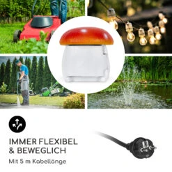 Power Mushroom Smart Gartensteckdose WiFi-Steuerung 3680 Watt IP44 -Einrichtungsgeschäft 10038628 de 0005 logo