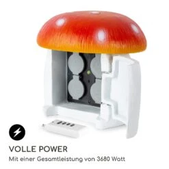 Power Mushroom Smart Gartensteckdose WiFi-Steuerung 3680 Watt IP44 -Einrichtungsgeschäft 10038628 de 0006 logo