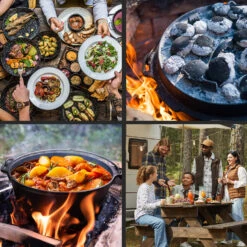 Guernsey Premium Dutch Oven 4.5 BBQ-Topf Gusseisen Größe S / 4.5 Qt -Einrichtungsgeschäft 10038641 de 0005 usp