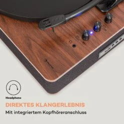 TT-Classic Plus Plattenspieler Staubschutz Bluetooth Record-Funktion 33/45/78 U/min -Einrichtungsgeschäft 10038691 de 0006 logo