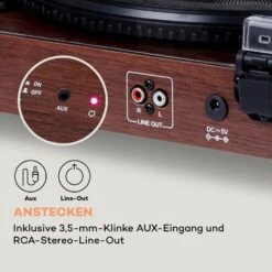 TT-Classic Light Plattenspieler Staubschutz Bluetooth 33/45/78 U/min -Einrichtungsgeschäft 10038898 de 0007 logo