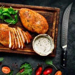 Alpha-Royal Japanese Serie 10" Fleischermesser Damaszener-Stahl -Einrichtungsgeschäft 10038979 de 0004 logo