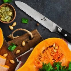 Alpha-Royal Japanese Serie 5,5" Allzweckmesser Wellen Damast-Stahl -Einrichtungsgeschäft 10038997 de 0004 logo