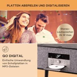 Julie Ann Stereoanlage CD BT USB DAB+/UKW AUX-In -Einrichtungsgeschäft 10039055 de 0003 usp