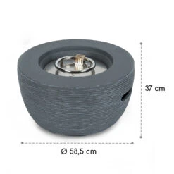 Vitina Gas-Feuerstelle 40.000BTU/13kW Abdeckung Edelstahlbrenner 13 Vitina Gas-Feuerstelle 40.000BTU/13kW Abdeckung Edelstahlbrenner -Einrichtungsgeschäft 10039403 yy 0007 logo