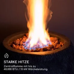 Andros Gas-Feuerstelle 40.000BTU/13kW Deckel Edelstahlbrenner -Einrichtungsgeschäft 10039405 de 0003 logo