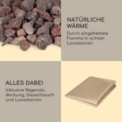 Anafi Gas-Feuerstelle 40.000BTU/13kW Abdeckung Edelstahlbrenner 14 Anafi Gas-Feuerstelle 40.000BTU/13kW Abdeckung Edelstahlbrenner -Einrichtungsgeschäft 10039411 de 0007 logo