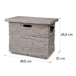 Anafi Gas-Feuerstelle 40.000BTU/13kW Abdeckung Edelstahlbrenner 15 Anafi Gas-Feuerstelle 40.000BTU/13kW Abdeckung Edelstahlbrenner -Einrichtungsgeschäft 10039411 yy 0008 logo