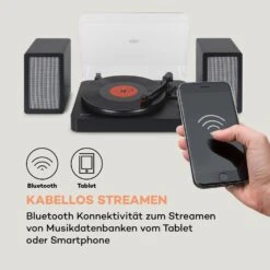 TT-Play SE Plattenspieler Staubschutz Bluetooth 33/45/78 U/min Pitch -Einrichtungsgeschäft 10039903 de 0004 logo