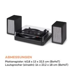 TT-Play SE Plattenspieler Staubschutz Bluetooth 33/45/78 U/min Pitch -Einrichtungsgeschäft 10039903 de 0010 logo