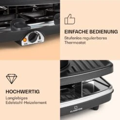 Entrecote 2-in-1 Raclette-Grill & Fondue Naturstein 1100W 8 Personen 10 Entrecote 2-in-1 Raclette-Grill & Fondue Naturstein 1100W 8 Personen -Einrichtungsgeschäft 10039922 de 0004 logo