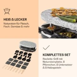 Steaklette Raclette Raclette-Grill Mit Zubehör Für 8 Personen 9 Steaklette Raclette Raclette-Grill Mit Zubehör Für 8 Personen -Einrichtungsgeschäft 10039925 de 0004 logo
