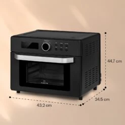 Prime Air Heißluftfritteuse 1500W 23l Timer 8 Programme 13 Prime Air Heißluftfritteuse 1500W 23l Timer 8 Programme -Einrichtungsgeschäft 10040025 yy 0007 dimensions