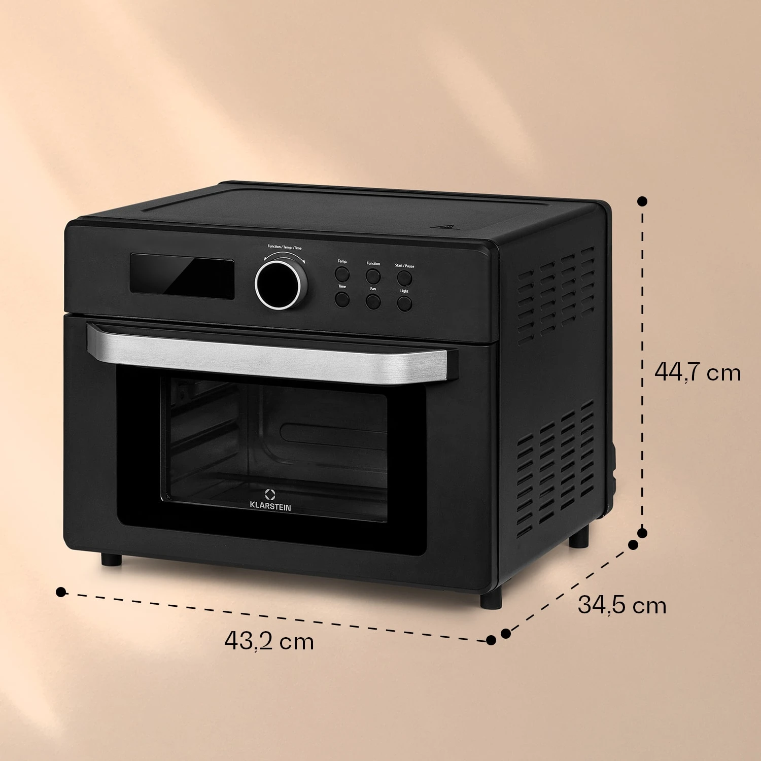 Prime Air Heißluftfritteuse 1500W 23l Timer 8 Programme 7 Prime Air Heißluftfritteuse 1500W 23l Timer 8 Programme – Bild 7