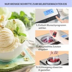 Dolce Bacio Smart Eiscremebereiter Yogurtmaker Kompressor 2 Liter WiFi Touch Edelstahl 11 Dolce Bacio Smart Eiscremebereiter Yogurtmaker Kompressor 2 Liter WiFi Touch Edelstahl -Einrichtungsgeschäft 10040048 de 0004 logo