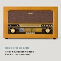 Belle Epoque 1906 Retro-Stereoanlage CD FM USB MP3 REC AUX 14 Belle Epoque 1906 Retro-Stereoanlage CD FM USB MP3 REC AUX -Einrichtungsgeschäft 10040054 de 0007 logo