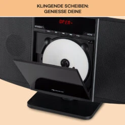 V14.2 Vertical-Stereoanlage CD FM Tuner BT USB AUX -Einrichtungsgeschäft 10040078 de 0004 usp