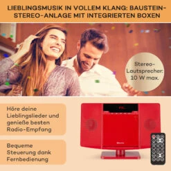 V14.2 Vertical-Stereoanlage CD FM Tuner BT USB AUX -Einrichtungsgeschäft 10040081 de 0003 usp