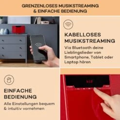 V14.2 Vertical-Stereoanlage CD FM Tuner BT USB AUX -Einrichtungsgeschäft 10040081 de 0005 usp