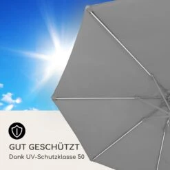 Blumfeldt Calais Sonnenschirm LED Aluminium-Rahmen Polyester-Bespannung UV 50 -Einrichtungsgeschäft 10040120 de 0006 logo