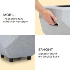 Blumfeldt Diamond Feuerschale Mit Grill MGO & Stahlschale Inkl. Funkenschutz -Einrichtungsgeschäft 10040241 de 0005 logo