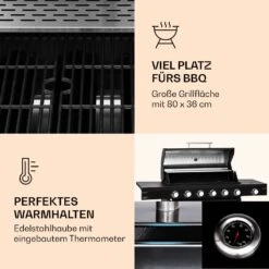 Valdosta 6.1 Gasgrill 6+1 Brenner 19,3 KW Gesamtleistung -Einrichtungsgeschäft 10040269 de 0003 logo