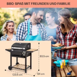 Aberdeen Single Holzkohlegrill -Einrichtungsgeschäft 10040292 de 0007 usp