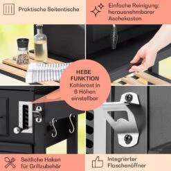 Aberdeen Kombi-Grill Gas Kohle Smoker Thermometer 2 Seitentische Mobil 14 Aberdeen Kombi-Grill Gas Kohle Smoker Thermometer 2 Seitentische Mobil -Einrichtungsgeschäft 10040294 de 0006 usp