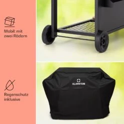 Aberdeen Kombi-Grill Gas Kohle Smoker Thermometer 2 Seitentische Mobil 16 Aberdeen Kombi-Grill Gas Kohle Smoker Thermometer 2 Seitentische Mobil -Einrichtungsgeschäft 10040294 de 0008 usp