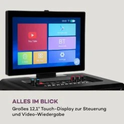 Pro Spin 8 Karaoke-System 12,1" Touchdisplay 2 Mic WiFi BT USB TF HDMI -Einrichtungsgeschäft 10040306 de 0004 logo
