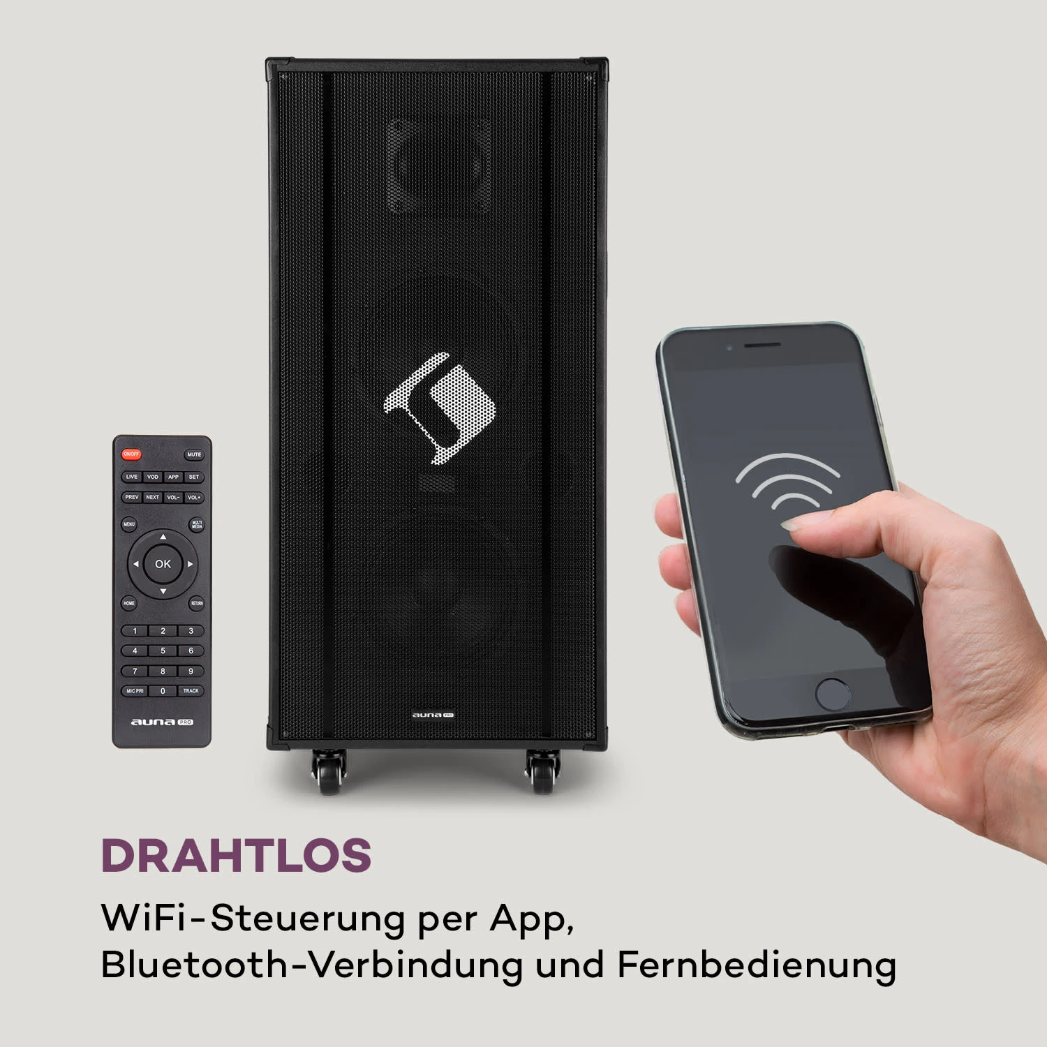 Pro Spin 10 Karaoke-System 14,1" Touch-Display 2xMic WiFi BT USB HDMI 5 Pro Spin 10 Karaoke-System 14,1" Touch-Display 2xMic WiFi BT USB HDMI – Bild 5