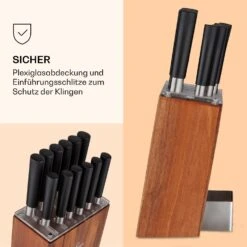 Kitano XL 13tlg. Messer-Set Mit Block 12 Messer Stahl Edler Holzblock 11 Kitano XL 13tlg. Messer-Set Mit Block 12 Messer Stahl Edler Holzblock -Einrichtungsgeschäft 10040325 de 0005 logo