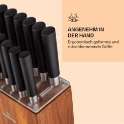 Kitano XL 13tlg. Messer-Set Mit Block 12 Messer Stahl Edler Holzblock 12 Kitano XL 13tlg. Messer-Set Mit Block 12 Messer Stahl Edler Holzblock -Einrichtungsgeschäft 10040325 de 0006 logo