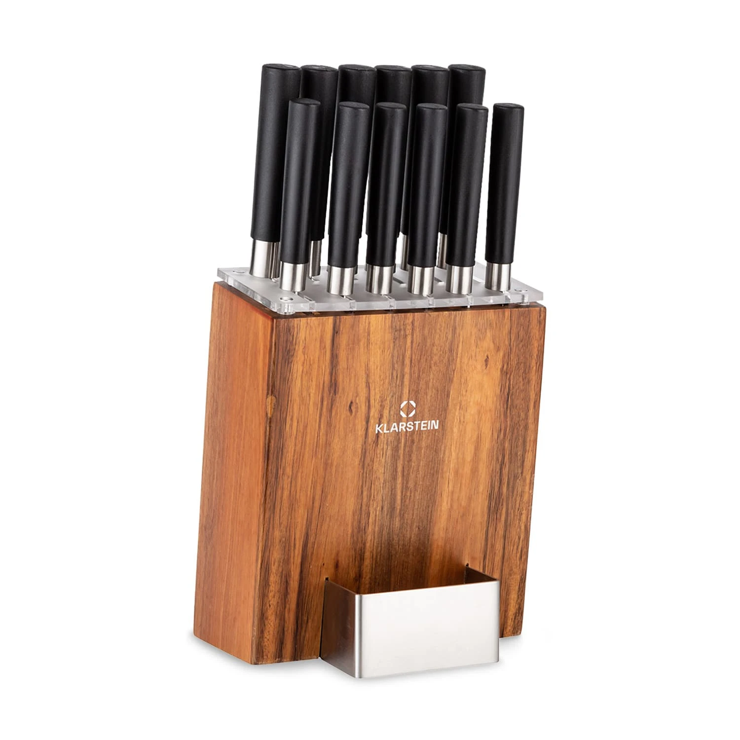 Kitano XL 13tlg. Messer-Set Mit Block 12 Messer Stahl Edler Holzblock 1 Kitano XL 13tlg. Messer-Set Mit Block 12 Messer Stahl Edler Holzblock