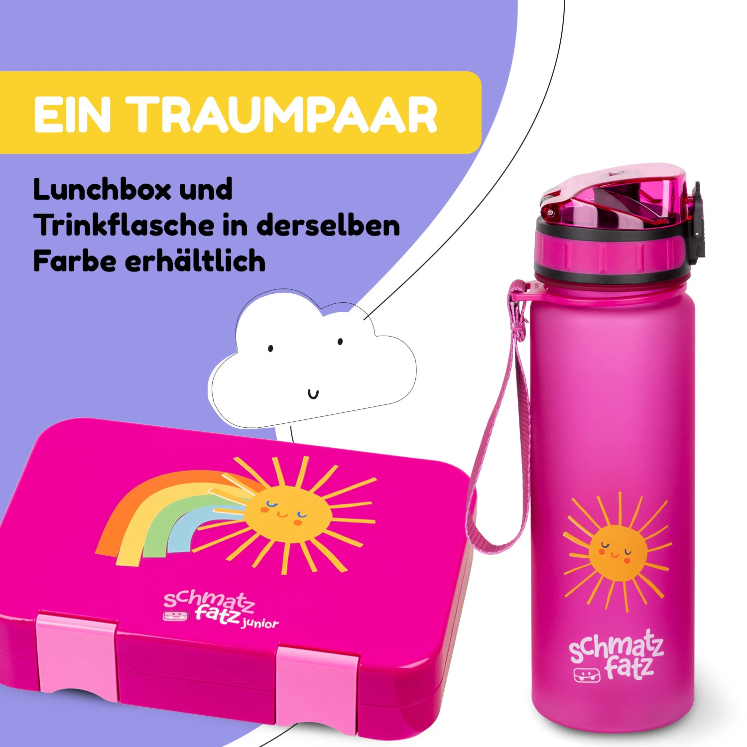 Schmatzfatz Trinkflasche Sportflasche 500 Ml 24 Cm Tritan 7 Schmatzfatz Trinkflasche Sportflasche 500 Ml 24 Cm Tritan – Bild 7