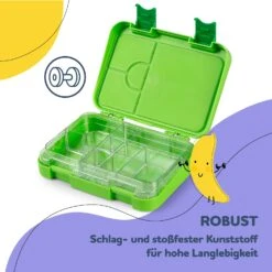 Junior Lunchbox 6 Fächer 21,3 X 15 X 4,5 Cm (BxHxT) BPA-frei -Einrichtungsgeschäft 10040337 de 0006 usp