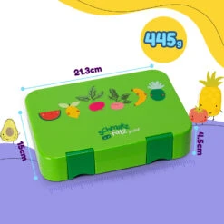 Junior Lunchbox 6 Fächer 21,3 X 15 X 4,5 Cm (BxHxT) BPA-frei -Einrichtungsgeschäft 10040337 de 0008 usp