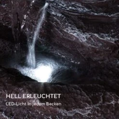 Stonehenge XL Solarbrunnen LED-Beleuchtung Polyresin Li-Ionen-Akku -Einrichtungsgeschäft 10040348 de 0004 logo