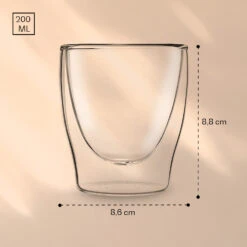 DUOS Doppelwandiges Glas 200 Ml Thermofunktion Inkl. Edelstahl-Löffel -Einrichtungsgeschäft 10040385 yy 0007 logo